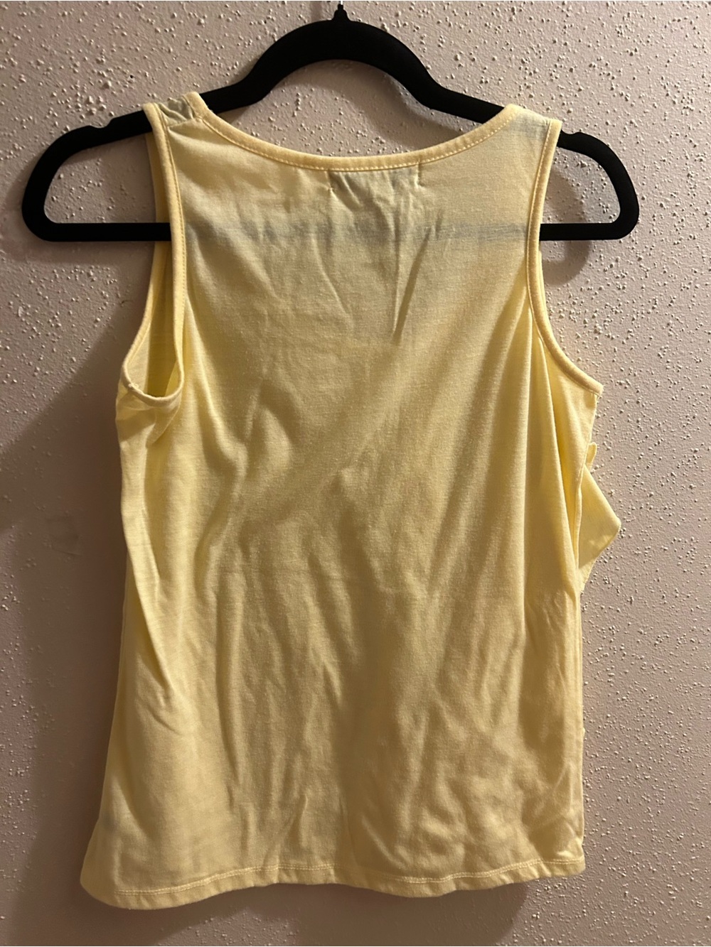 French Laundry Yellow Ruffle-Front Tank - Picture 4 of 4
